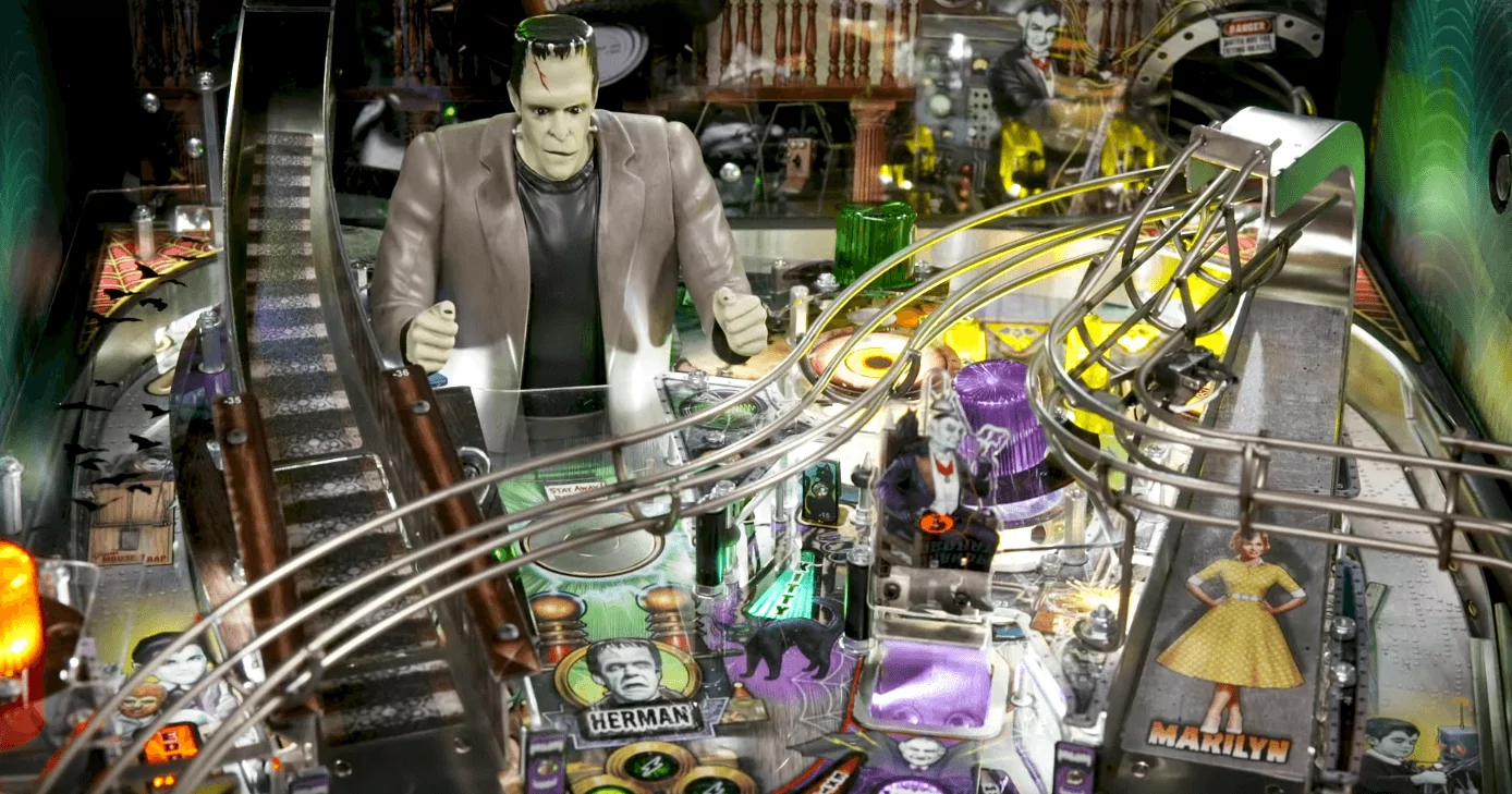 The Munsters Pinball Game