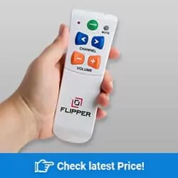 Flipper Big Button TV Remote – Universal Simple to Read