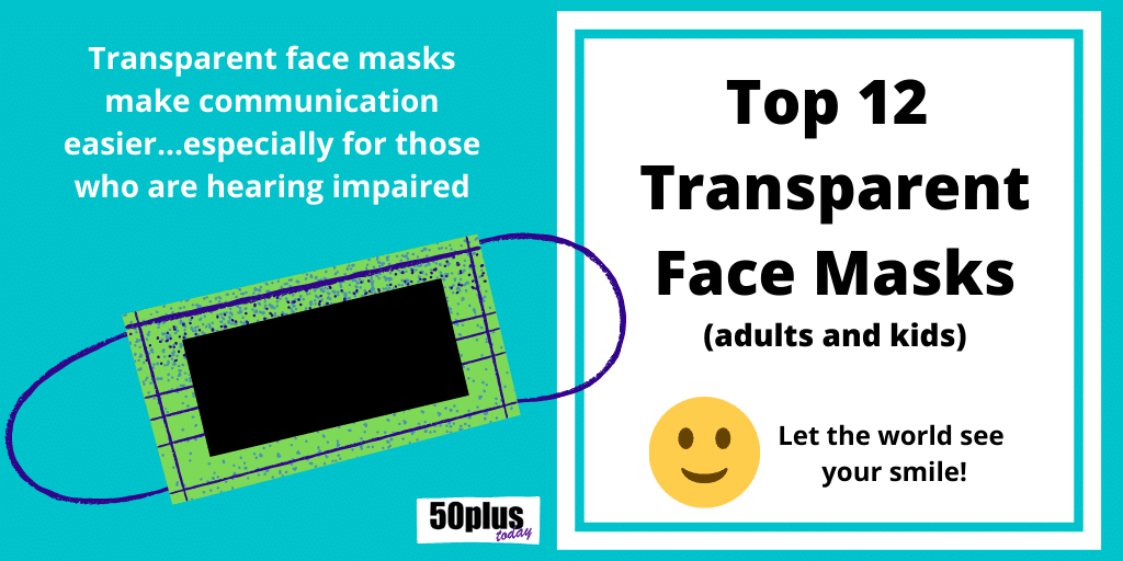 transparent face masks