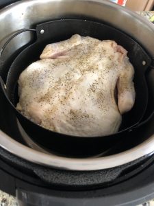 hot air fryer whole chicken