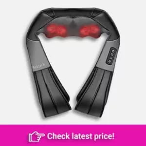 Shiatsu Neck and Back Massager with Soothing Heat 
