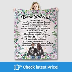 Ultra-Soft Micro Fleece Throw for Best Friend, Husband, Wife, Son or Daughter
