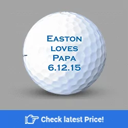 Custom Grandparents Day Gift Golf Balls - Perfect for Grandma or Grandpa Gifts, Father's Day Present, Stocking Stuffer