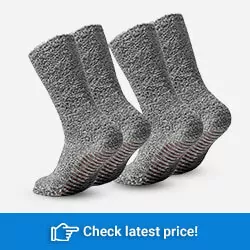 Gripjoy Fuzzy Socks With Grips