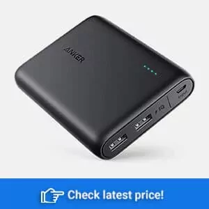  Compact 13000mAh 4-Port Ultra-Portable Phone Charger Power Bank for iPhone, iPad, Samsung Galaxy