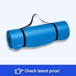 Amazon Basics 1/2-Inch Extra Thick Exercise Yoga Mat