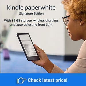 Kindle Paperwhite Signature Edition (32 GB) – With a 6.8" display, wireless charging, and auto-adjusting front light – Without Ads
