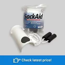 Deluxe Sock Aid – Socks Helper with Foam Handles