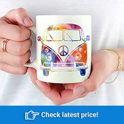 VW Bus Mug – Volkswagon Lover Coffee Mug – 11 oz – Unique VW Bus Gifts