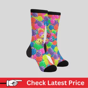 colorful pickleball socks