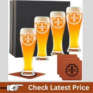 pilsner glass gift for beer lover 